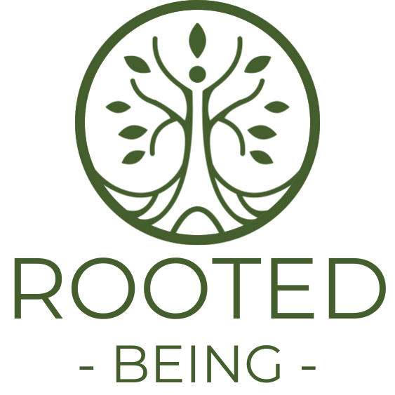 Rooted Being Green Square Logo